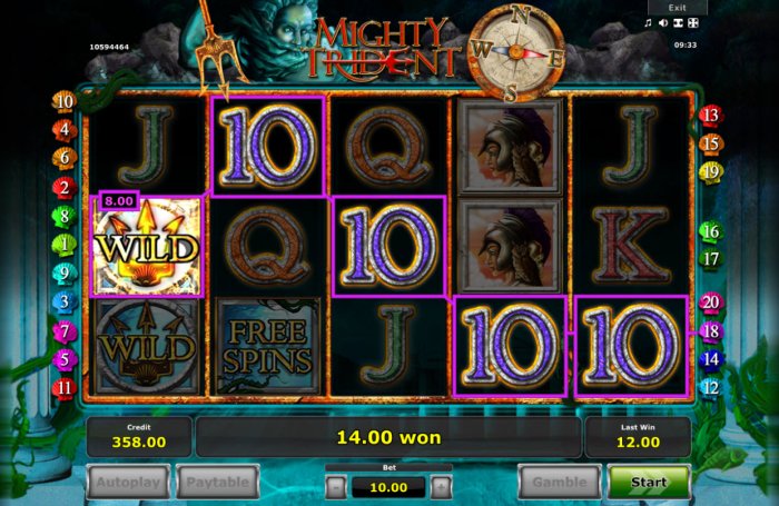 Mighty Trident by All Online Pokies