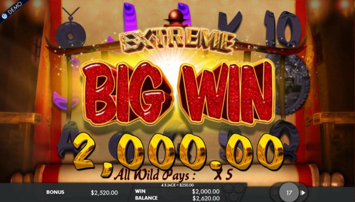 A 2,000.00 big won triggered during the free games feature. by All Online Pokies