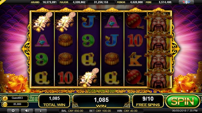All Online Pokies - Free Spins Game Board