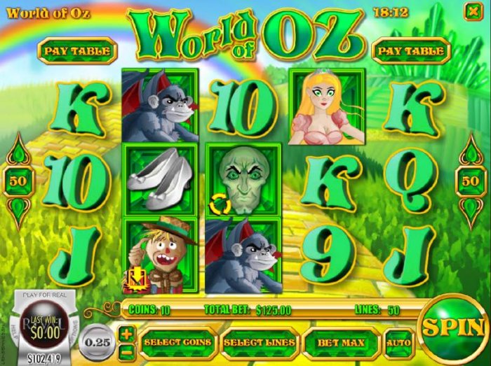 World of OZ by All Online Pokies