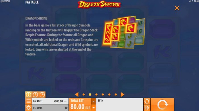All Online Pokies image of Dragon Shrine