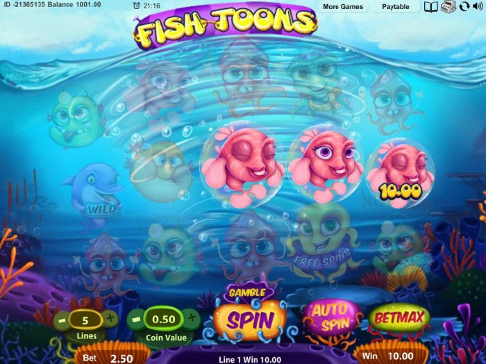 Fish Toons screenshot