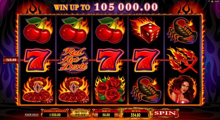 All Online Pokies - Four of a kind adds $360 to the payout
