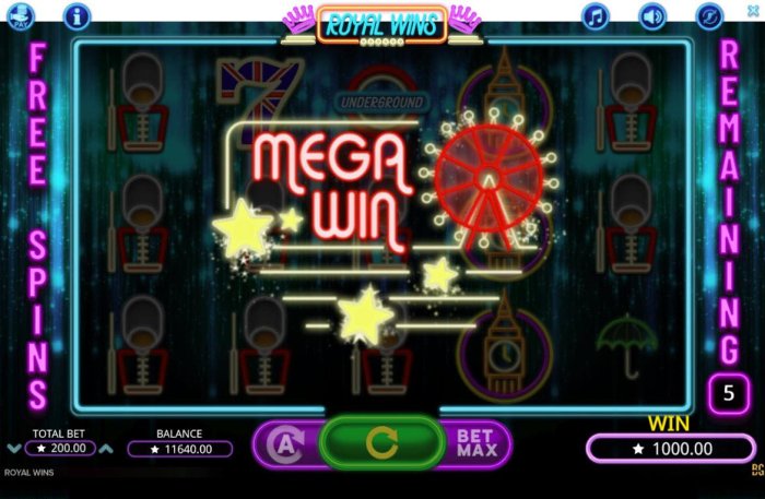 All Online Pokies image of Royal Wins