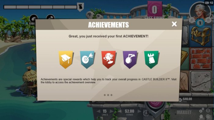 Achievements Unlocked - All Online Pokies