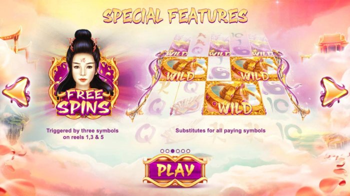 Special Feature - Free Spins triggered by three symbols on reels 1, 3 and 5. by All Online Pokies