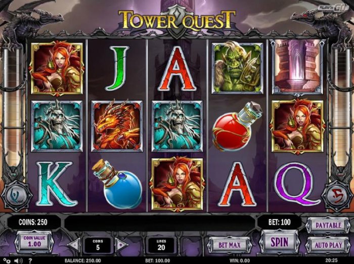 Tower Quest by All Online Pokies