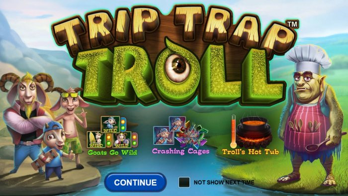 All Online Pokies image of Trip Trap Troll