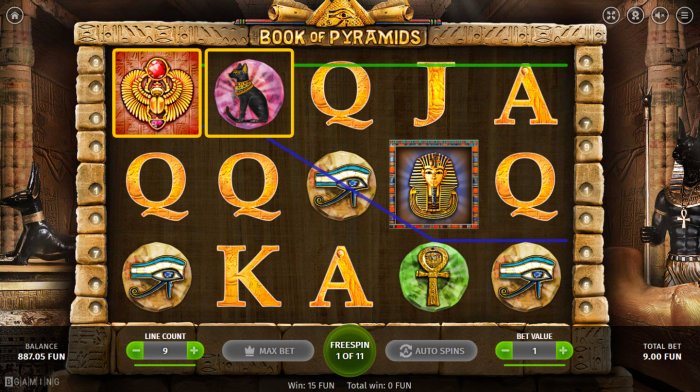 Book of Pyramids by All Online Pokies