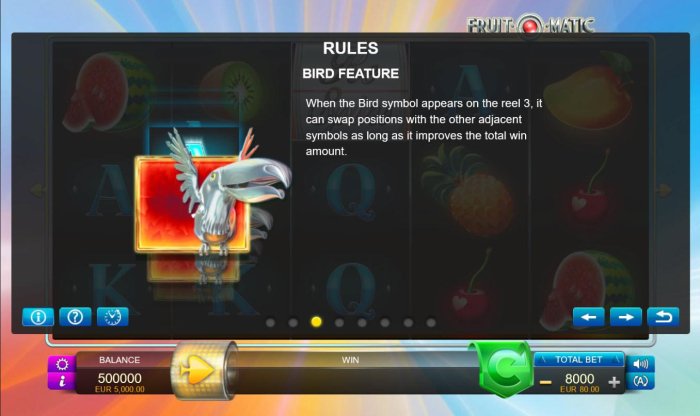 Bird Feature Rules by All Online Pokies
