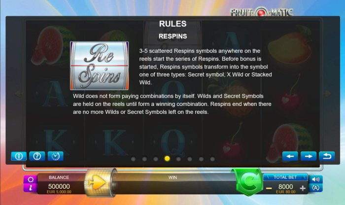 All Online Pokies image of Fruit-O-Matic