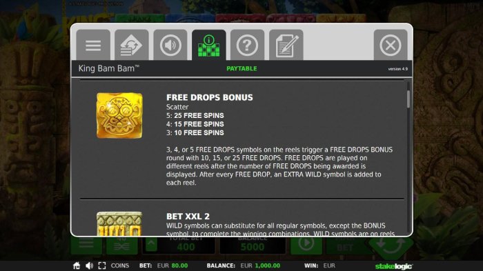 Free Drops Bonus Rules by All Online Pokies