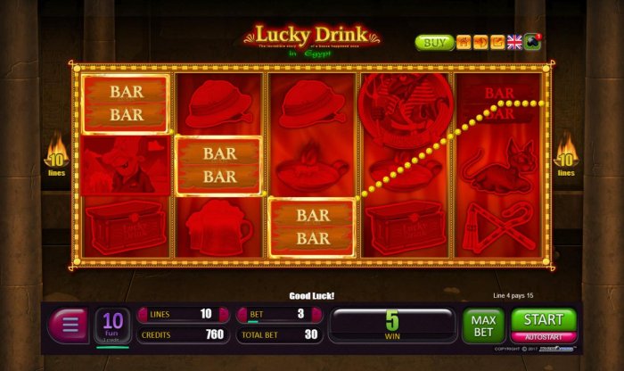 A winning Three of a Kind. by All Online Pokies