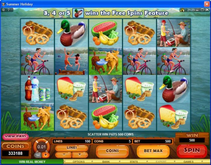 Summer Holiday by All Online Pokies