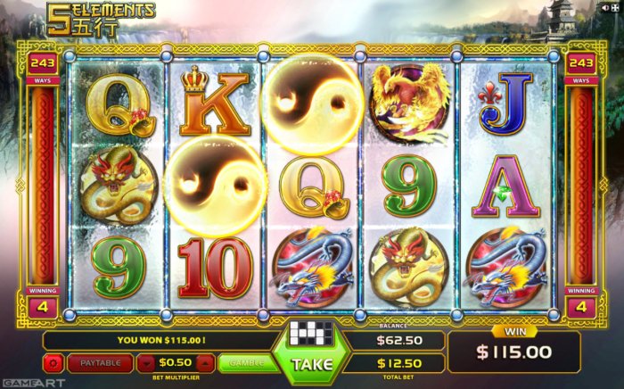 5 Elements by All Online Pokies