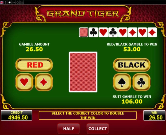 All Online Pokies image of Grand Tiger