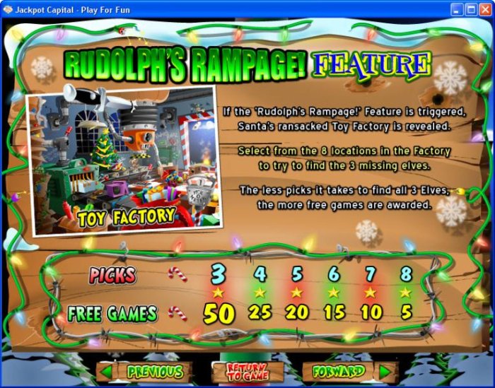 Return of the Rudolph by All Online Pokies