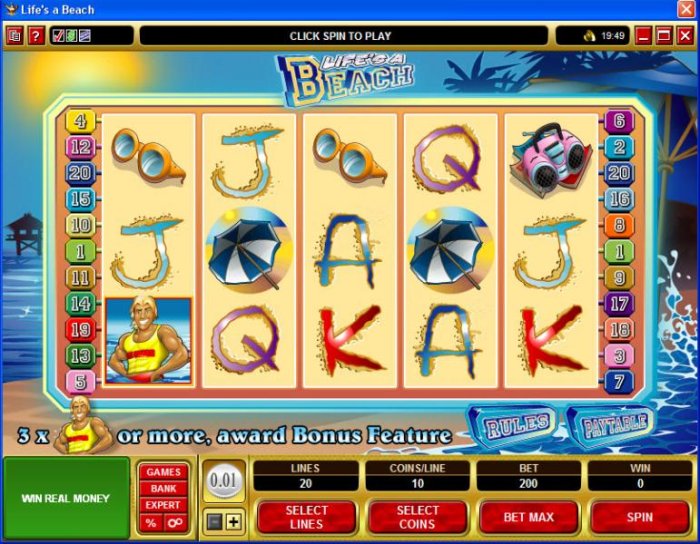 Life's a Beach by All Online Pokies