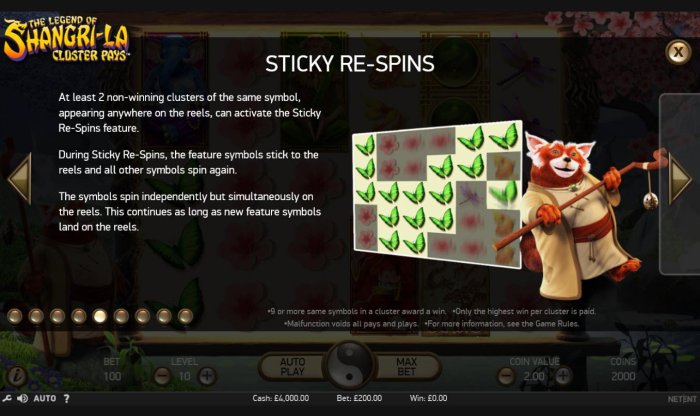 Sticky Re-Spins Rules by All Online Pokies