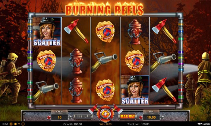 All Online Pokies image of Burning Reels