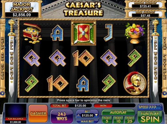 Caesar's Treasure screenshot