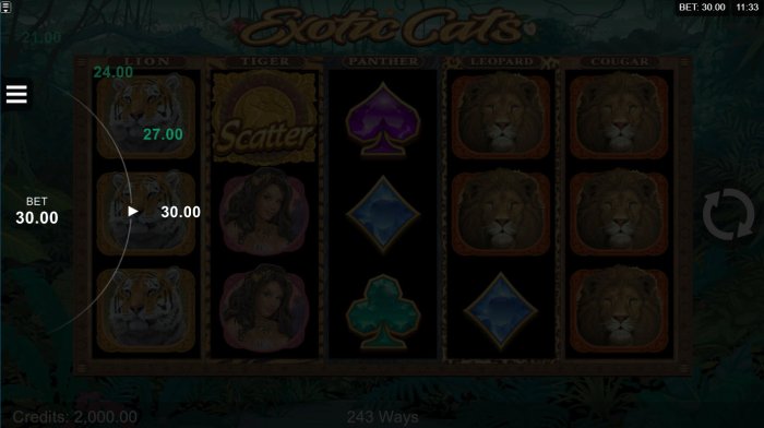 Exotic Cats screenshot