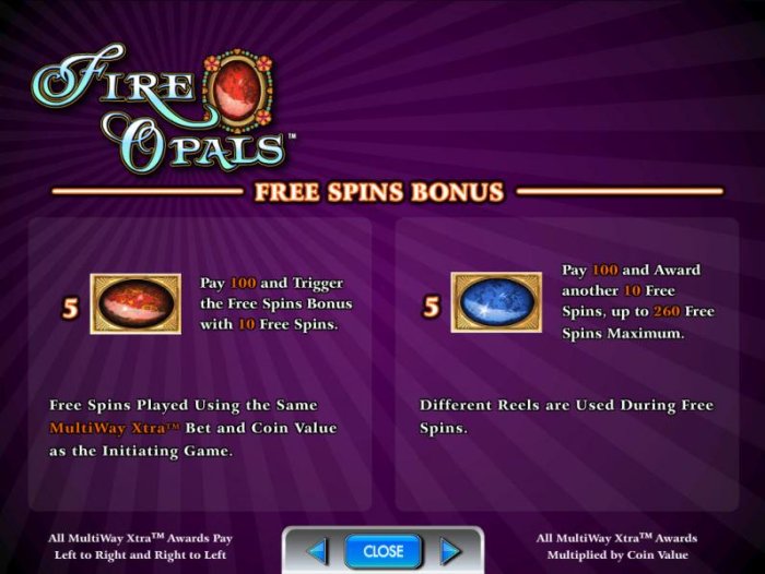 free spins bonus rules - All Online Pokies