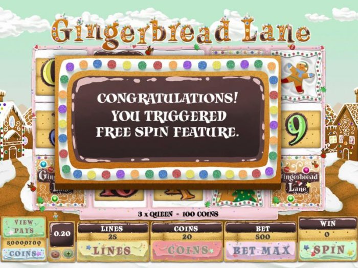 Gingerbread Lane by All Online Pokies