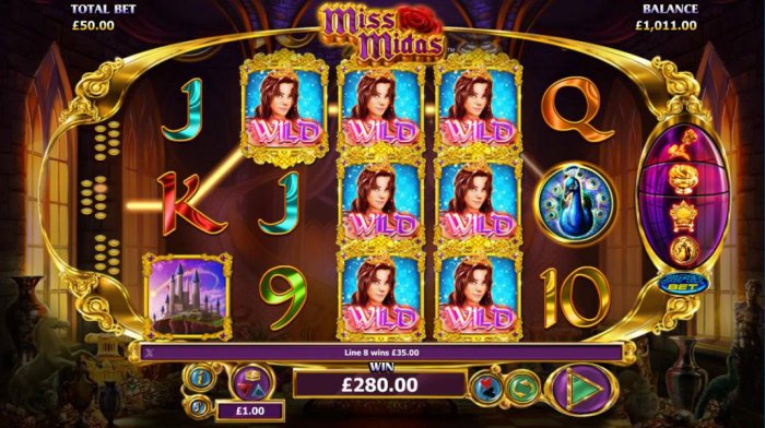 All Online Pokies - Multiple winning paylines triggers a $280 big win!
