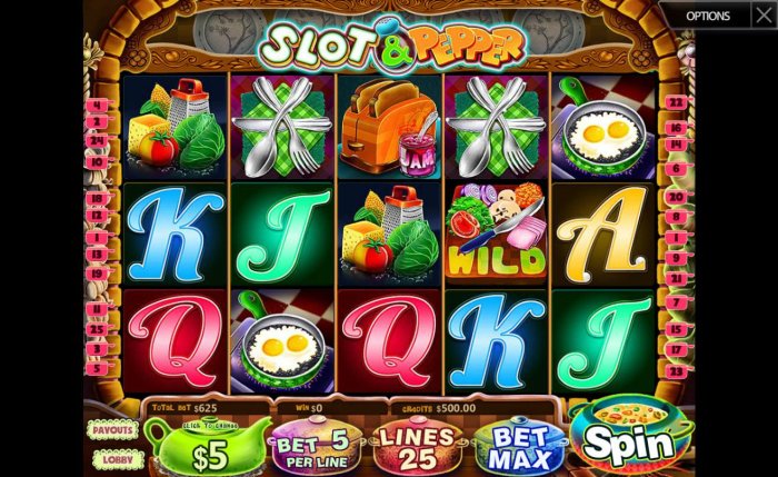 All Online Pokies image of Slot & Pepper