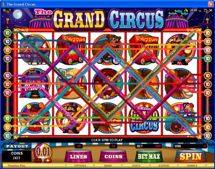 All Online Pokies image of The Grand Circus