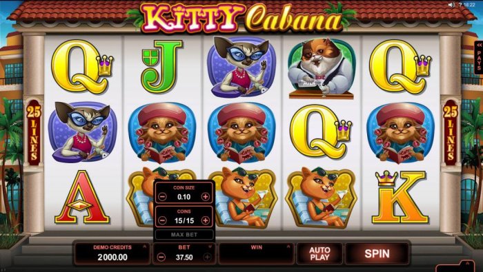 All Online Pokies image of Kitty Cabana