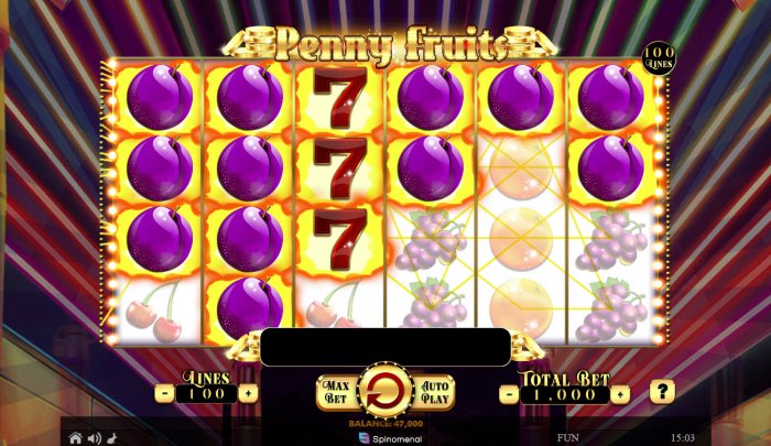 All Online Pokies image of Penny Fruits
