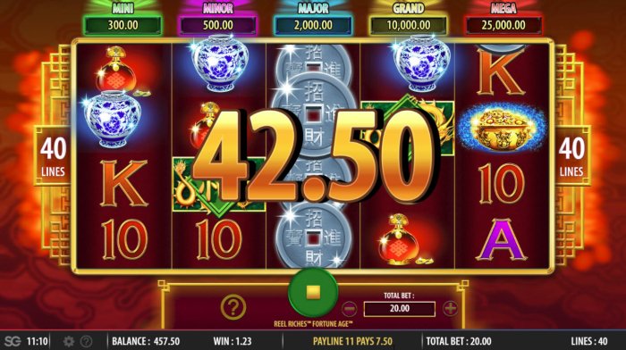 All Online Pokies image of Reel Riches Fortune Age