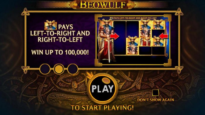 All Online Pokies image of Beowulf
