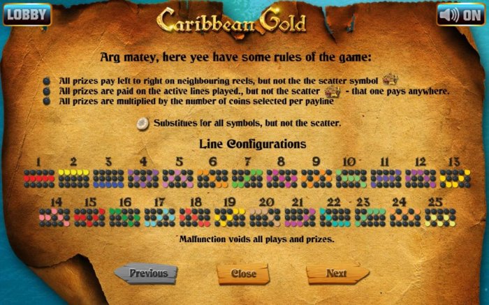 All Online Pokies image of Caribbean Gold