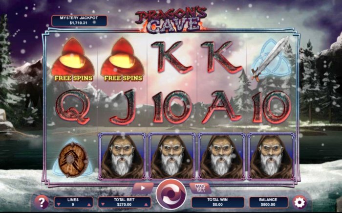 Main game board featuring five reels and 9 paylines with a $60,000 max payout by All Online Pokies