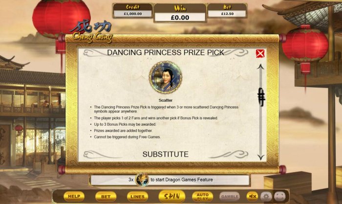 Dancing Princess Prize Pick Rules - All Online Pokies