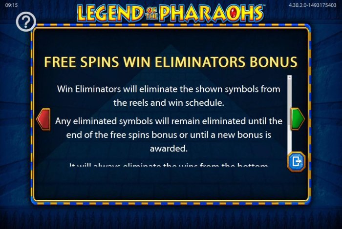 Free Spins Win Eliminators Bonus Rules by All Online Pokies