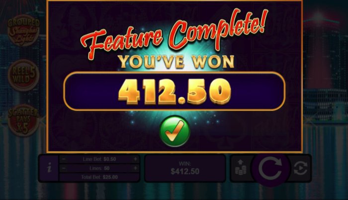 All Online Pokies - Total Feature Payout