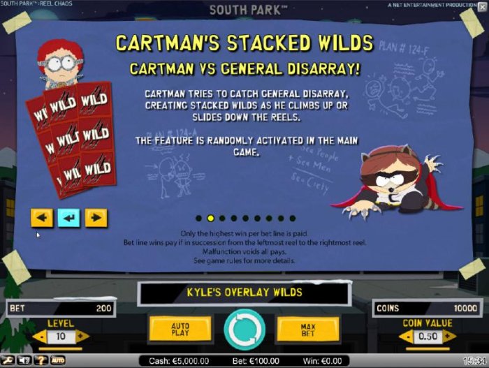 All Online Pokies image of South Park Reel Chaos