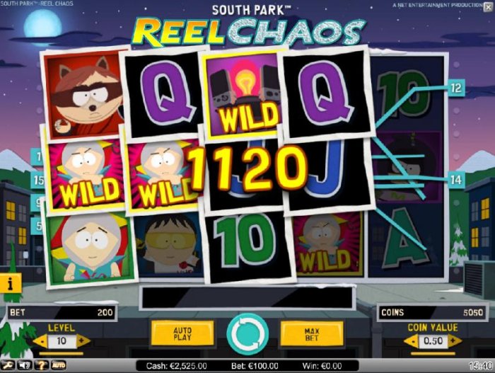 Kyles Overlay Feature triggers multiple winning paylines and an 1120 coin jackpot by All Online Pokies