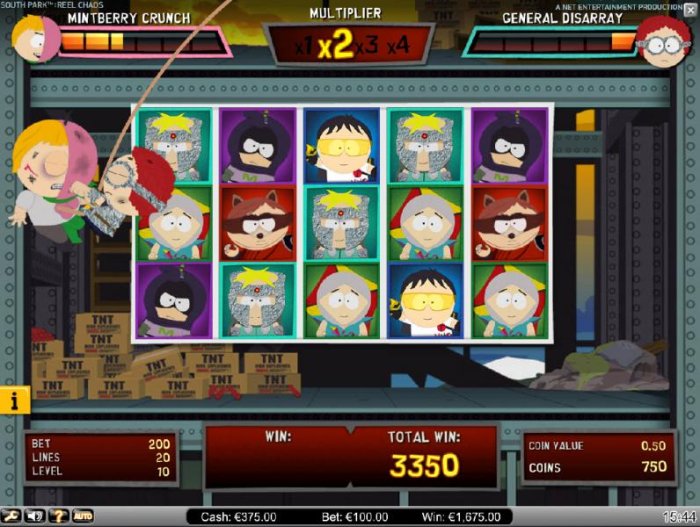 All Online Pokies image of South Park Reel Chaos