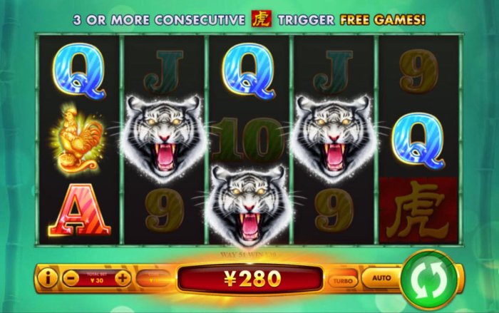 Tiger Cash by All Online Pokies