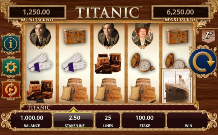 Titanic by All Online Pokies