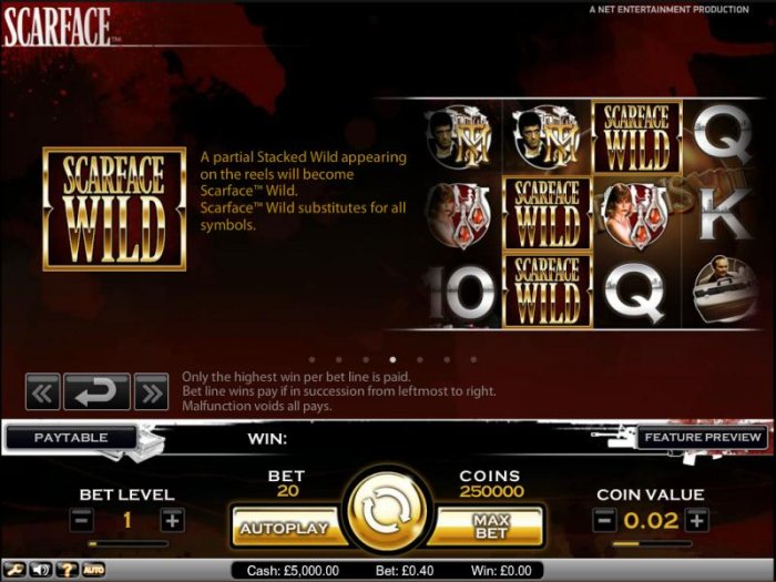 Scarface by All Online Pokies
