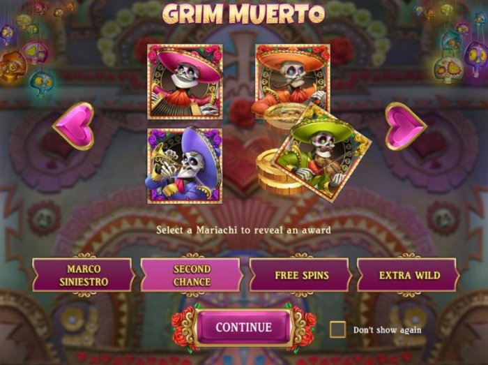 All Online Pokies image of Grim Muerto