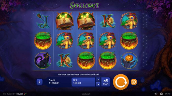All Online Pokies image of Spell Craft