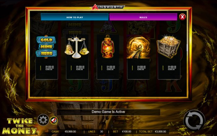 Twice the Money by All Online Pokies