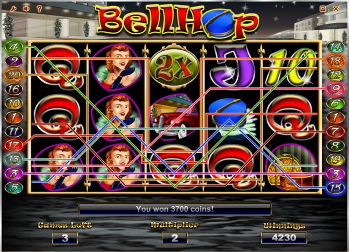 a 3700 coin big win paid out during the free spins feature - All Online Pokies